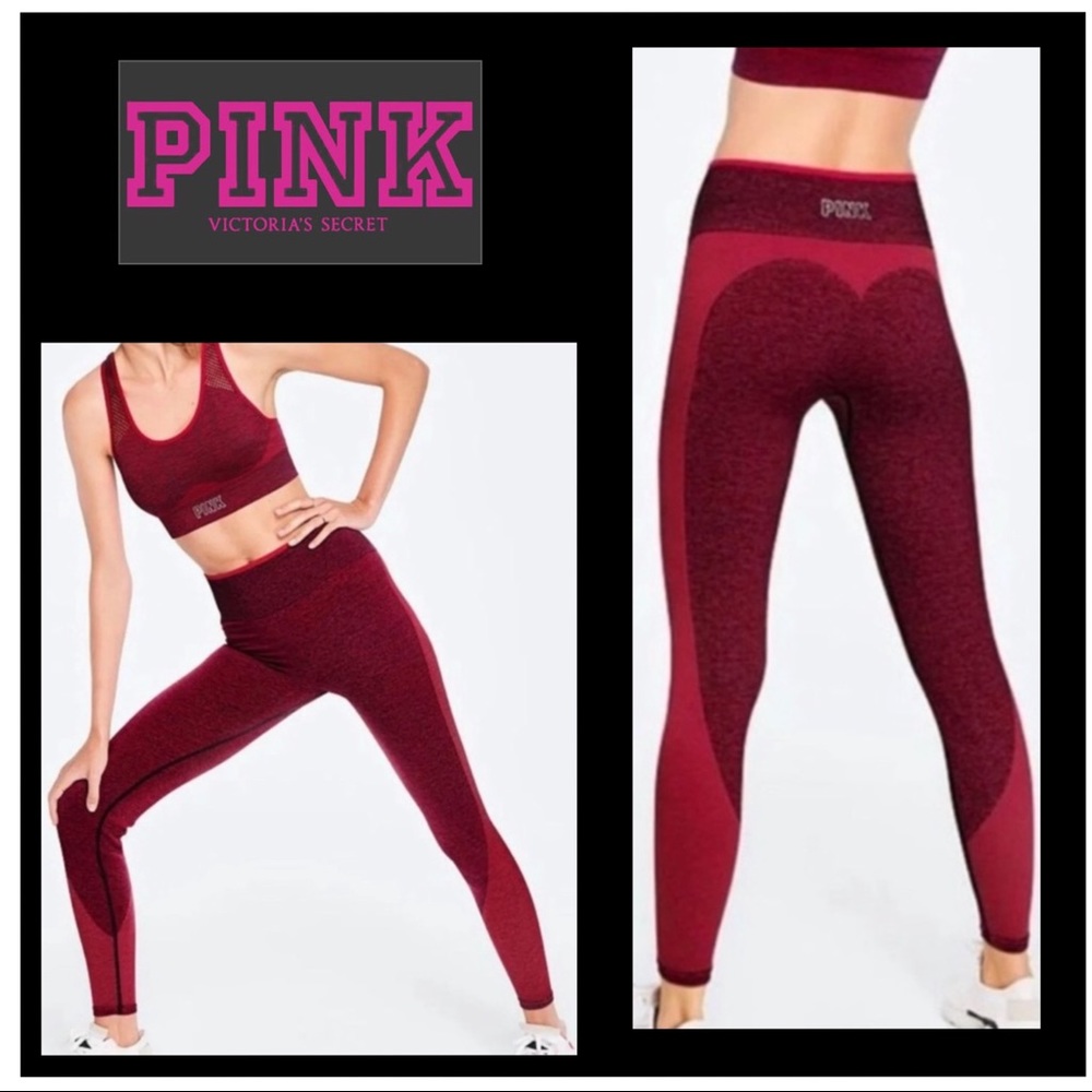 VS PINK Seamless Workout Tights Leggings size M